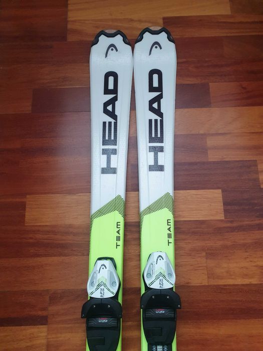 ładne narty Head Supershape TEAM 137 cm, grube krawędzie prywatne