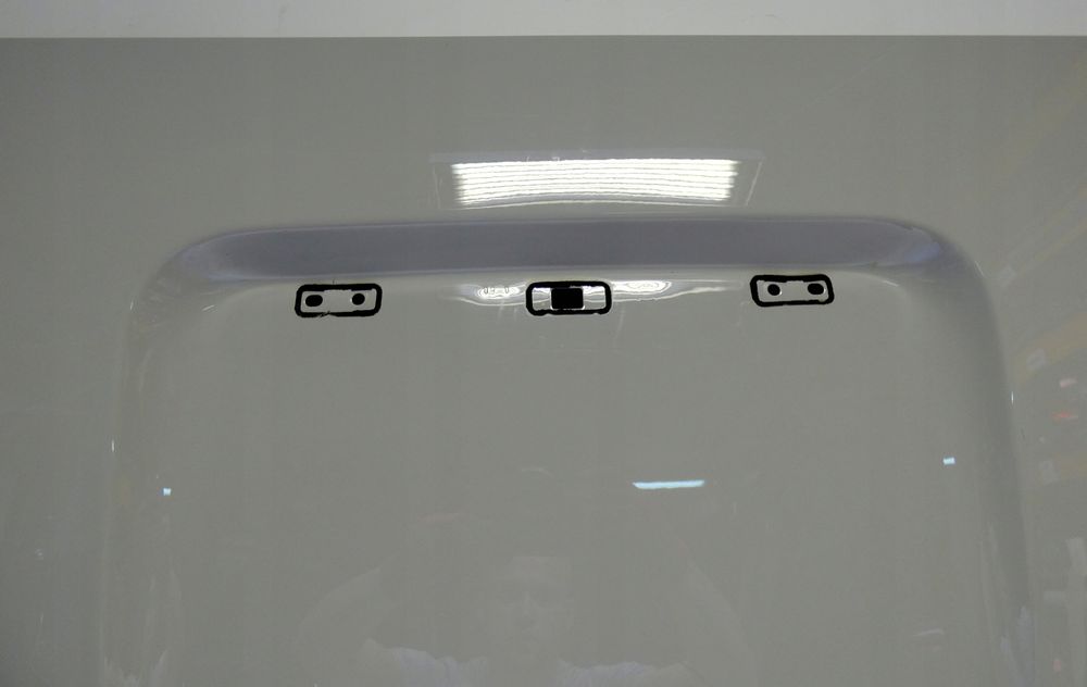 porsche boxter 981 cabrio 2012- klapa tył silnika