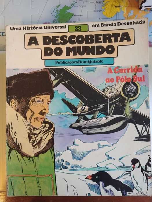Livros A Descoberta do Mundo em BD