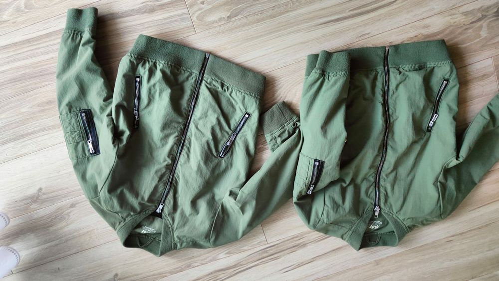 2 kurtki H&M rozm 128