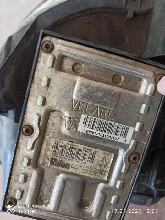 Фара citroen c5 2003 р. Valeo