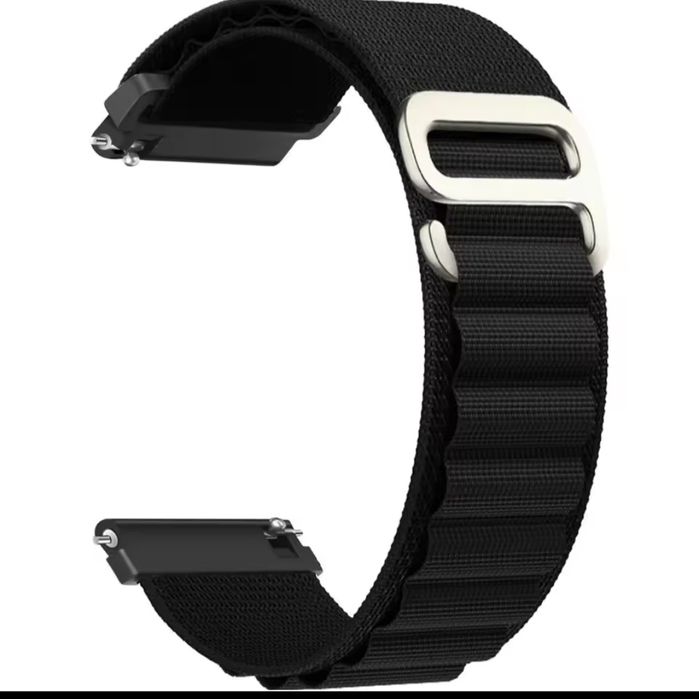 Якісний ремінець для годинників 22мм  універсальний