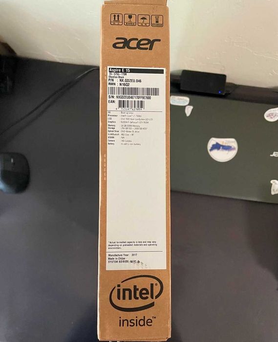 Комп'ютер Acer Aspire E5-575G/i7/16GB RAM/GTX 950M/SSD + HDD 2TB/FullHD