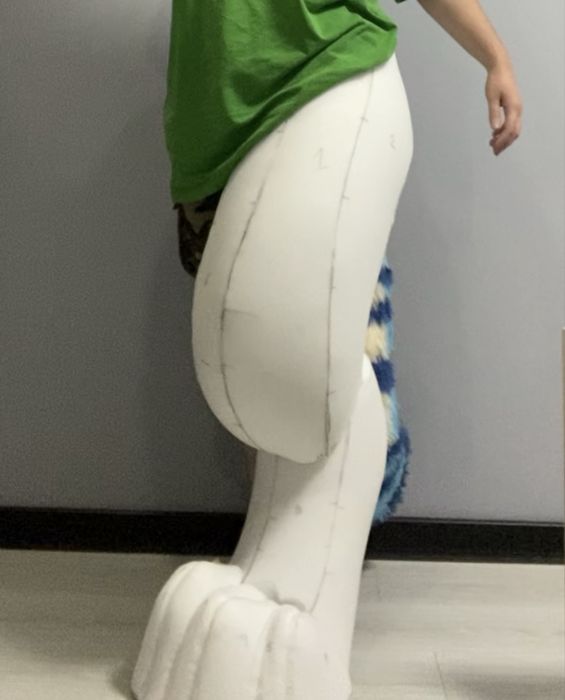 Діггі лапки для фурсьюта