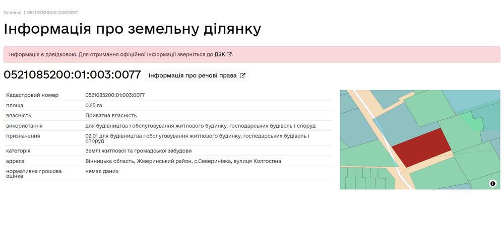Земельна ділянка