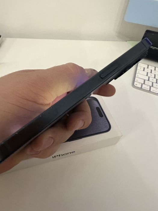 iPhone 15 Pro 128gb Titanium Blue Bateria 100%