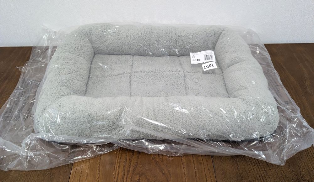 Legowisko Poduszka do Klatki dla Psa M 77x55x10cm Jasnoszare