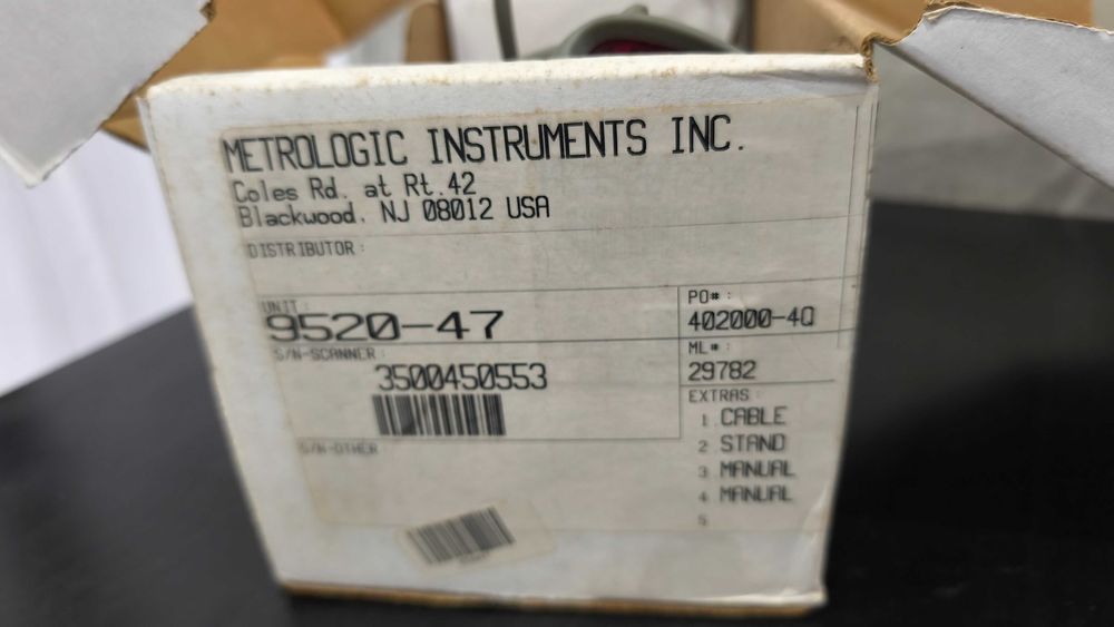 Scanner de Código de Barras Laser da Metrologic