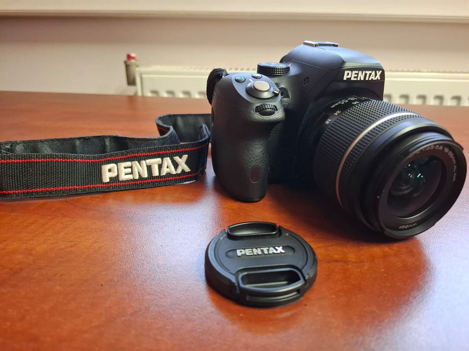 Aparat lustrzanka cyfrowa Pentax K-50 Stan idealny