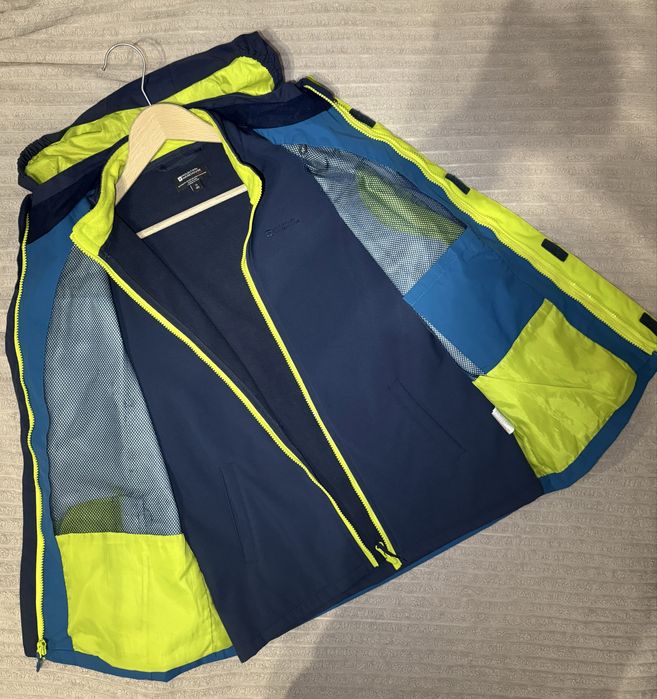 Водонепроникна синя куртка Mountain Warehouse Kids 3-в-1  14 років
