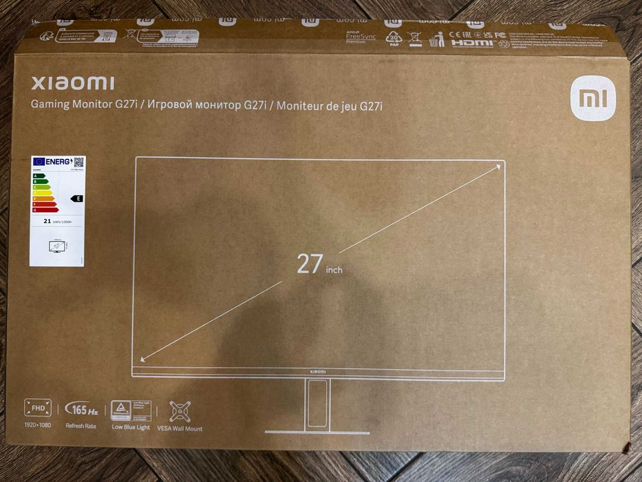 Монітор ігровий 27" Xiaomi Gaming Monitor G27i (ELA5375EU)