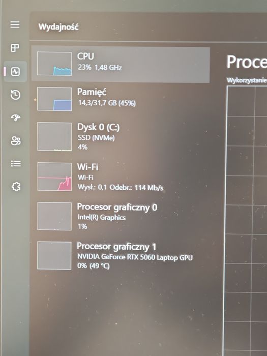 Laptop Alienware 16 Aurora RTX 5060 32GB RAM 1TB SSD GWARANCJA 2027