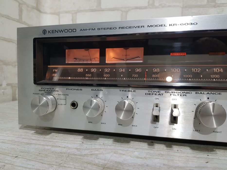 Стерео ресивер KENWOOD KR-6030,*2x110 Вт, б/у з Німеччини
