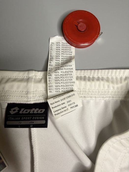 Spodenki sportowe Lotto Stars Evo białe L nowe