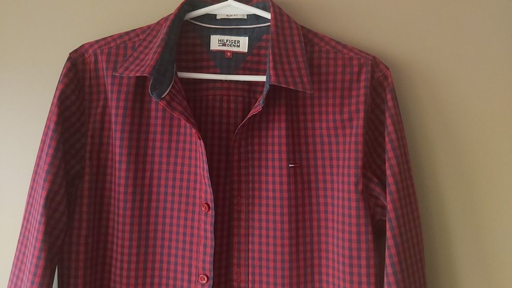 Koszula Tommy Hilfiger S slim fit taliowana