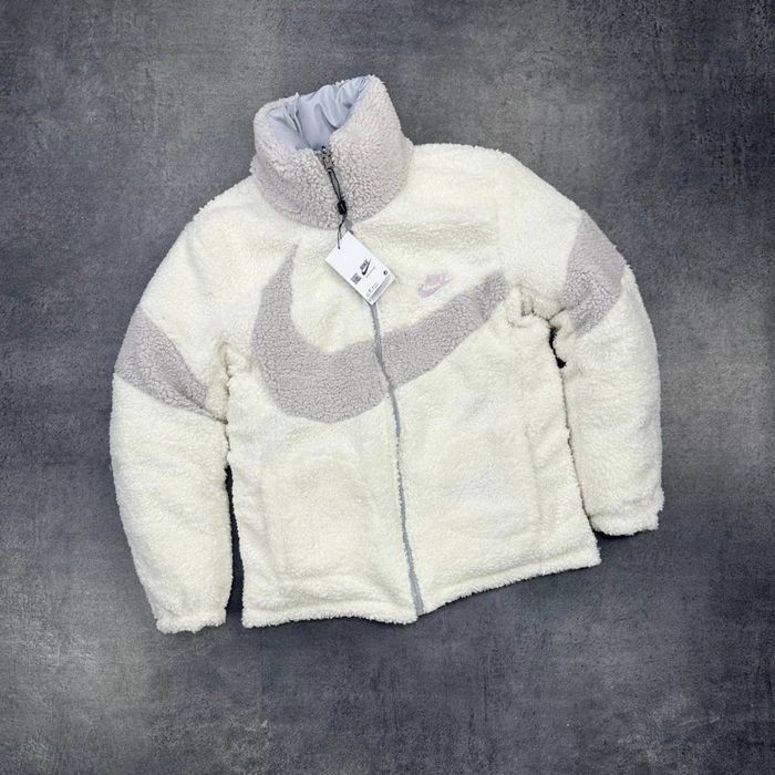 ХІТ! Двосторонній пуховик Nike Blue and White S M L XL XXL