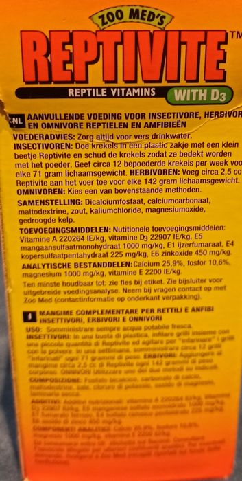 ZOO MED'S Reptivite witaminy dla gadów