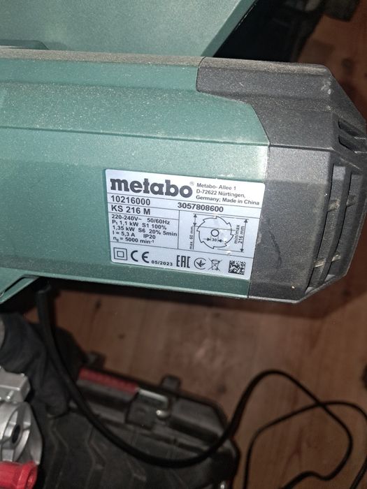 Metabo ukośnica ks216m