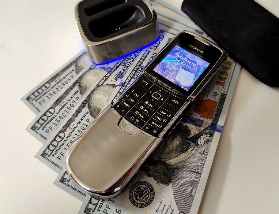 NOKIA 8800 CLASSIC SILVER ! 100% Оригинал Made in Germany !