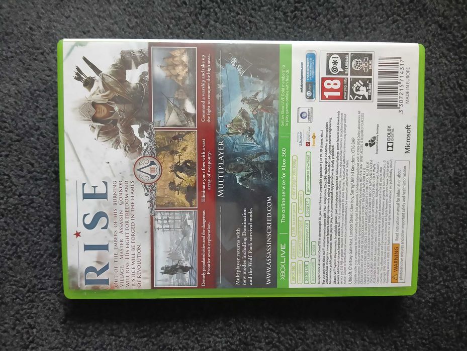 Xbox 360 Assassin's Creed 3