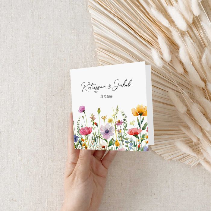 Zaproszenia ślubne, winietki, zawieszki na alkohol