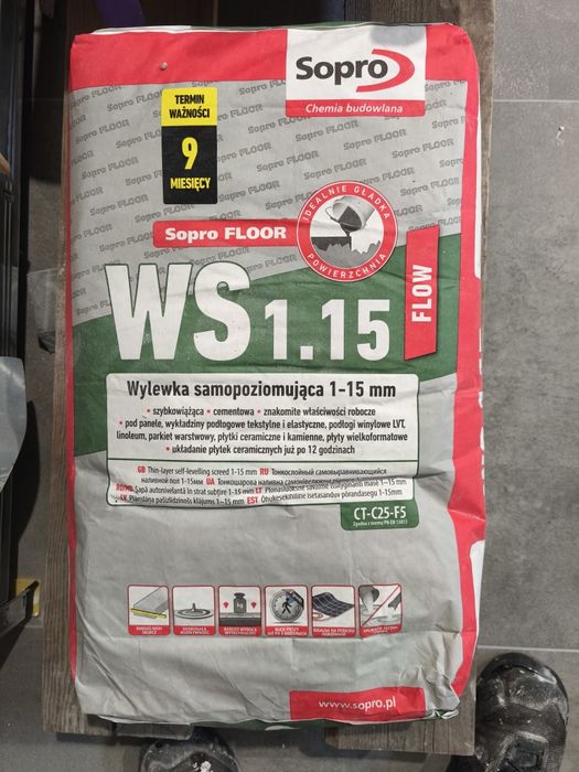 Sopro WS 1.15 wylewka samopoziomująca