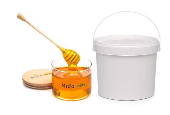 Miód wielokwiatowy w wiaderku 25 kg !