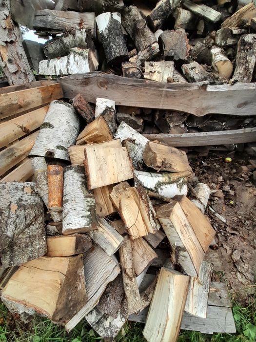 Sprzedam drewno kominkowe opałowe olcha brzoza dąb buk sosna świerk