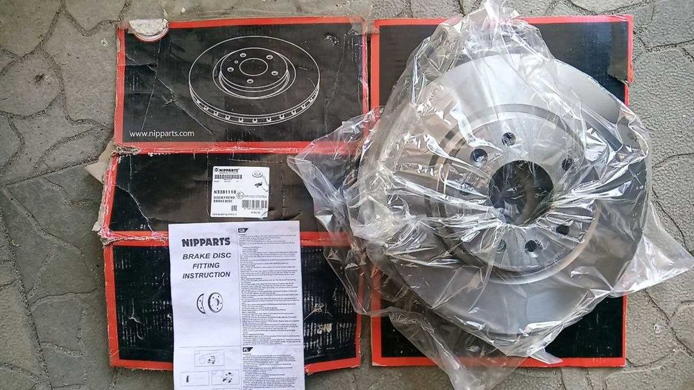 Диски тормозні для Nissan leaf, juke, micra, cube, note