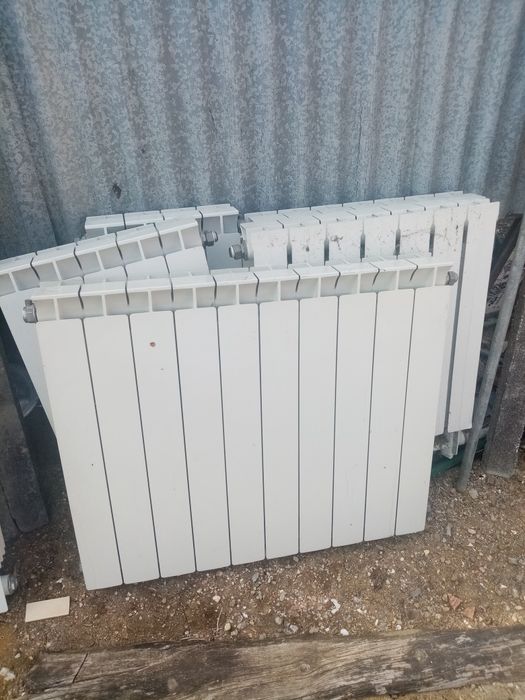 Caldeira a gaz e radiadores