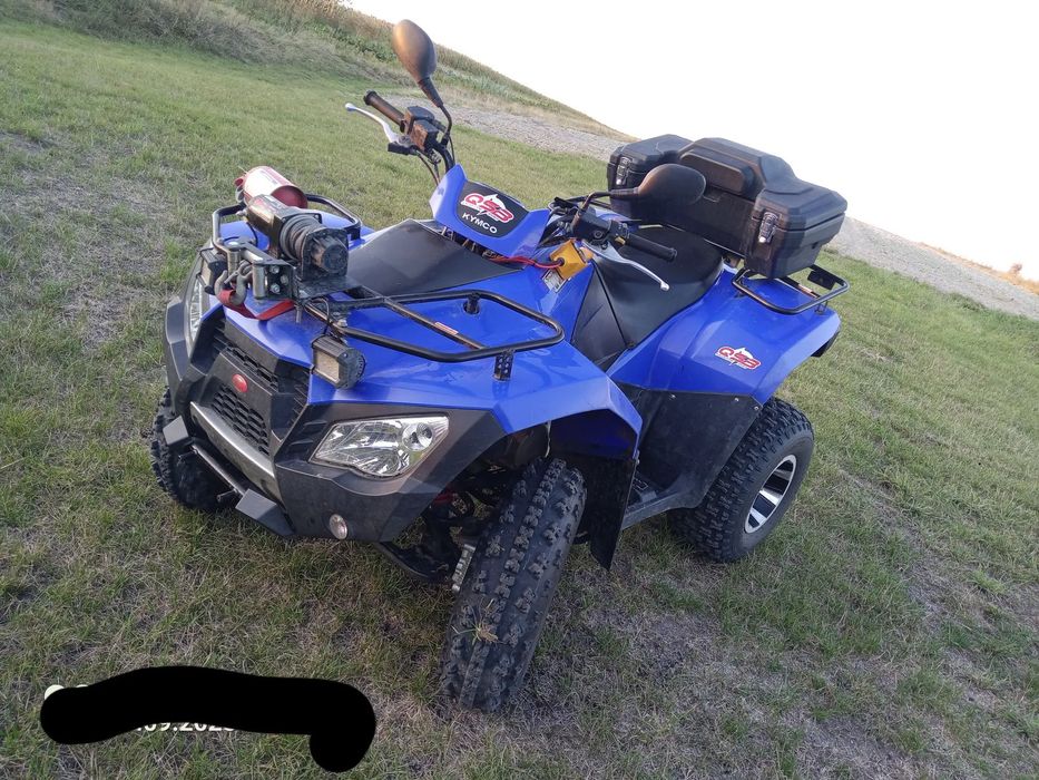 Kymco MXU Sprzedał ładnego quada Kymco mxu 300r kardan