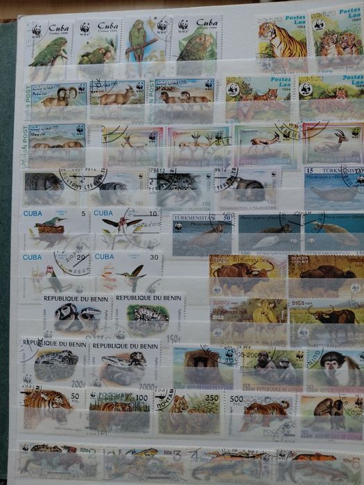 Марки поштові. Фауна. 60 серій,342 марки.