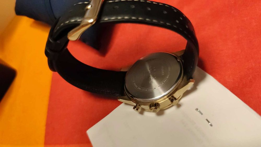 Relógio Casio Edifice Black Edition - Estado Impecável / Como Novo