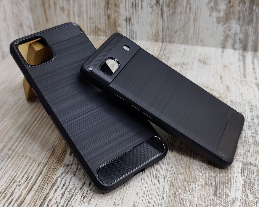 Чехол ударопрочный TPU Carbon на Google Pixel 6/ 6A/ 4 XL и др. Чохол