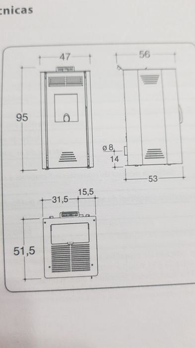 Salamandra a pellets