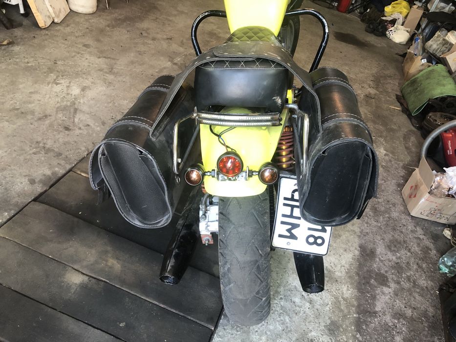Кастомний мото на базі Cezet 350