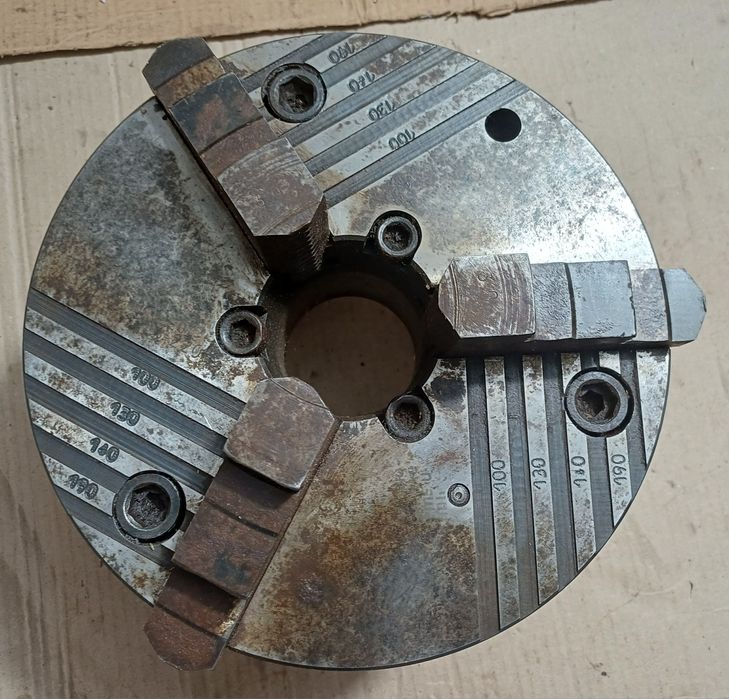 Насос гідравлічний двухпоточний патрон токарний 250мм  клинорейковий