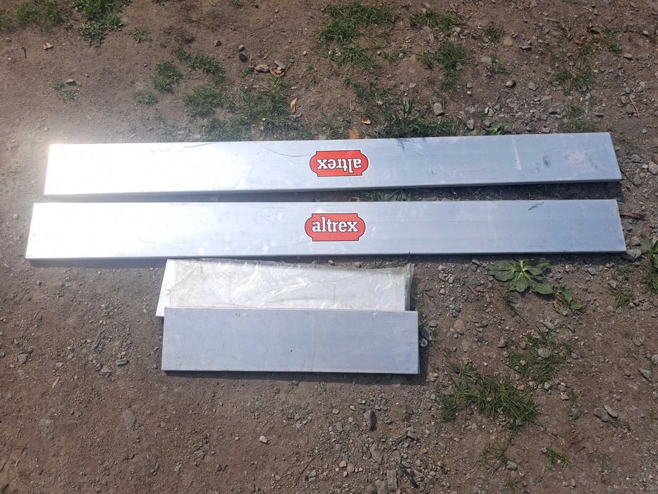 Zestaw burt aluminiowych do rusztowania