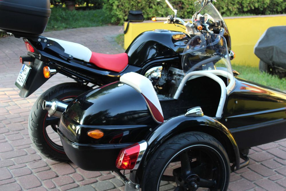 Suzuki - Motocykl z wózkiem bocznym - super stan - pilne