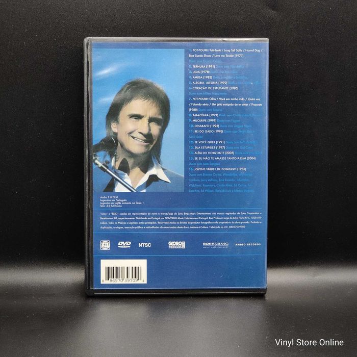 DVD Música - Roberto Carlos - Duetos - Ref.MCLE