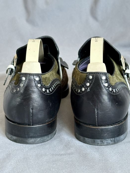 Туфлі лофери оксфорди Santoni 38