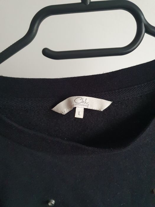 Bluza czarna z koleczkami