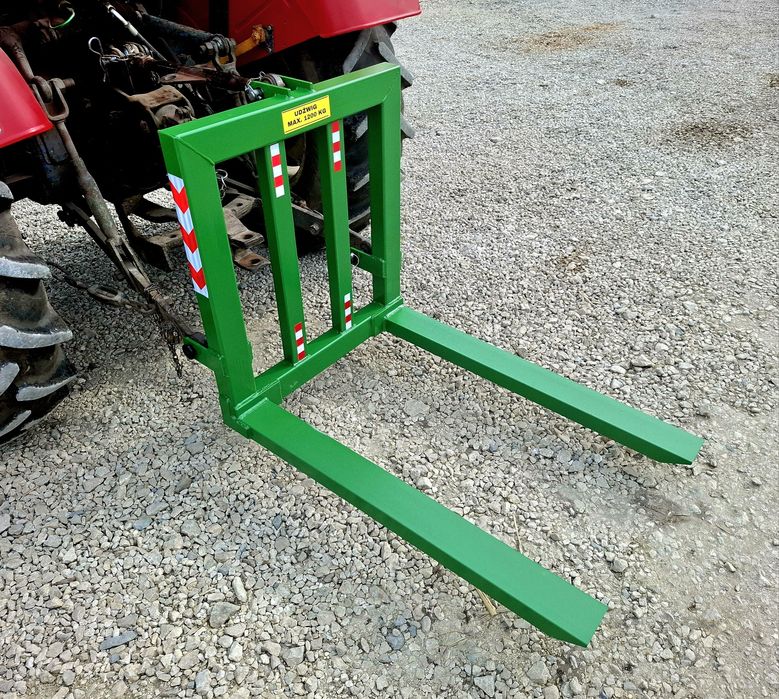 Widły do palet na tylni TUZ,  paleciak na tył ciągnika i  minitraktorka udźwig 1200kg