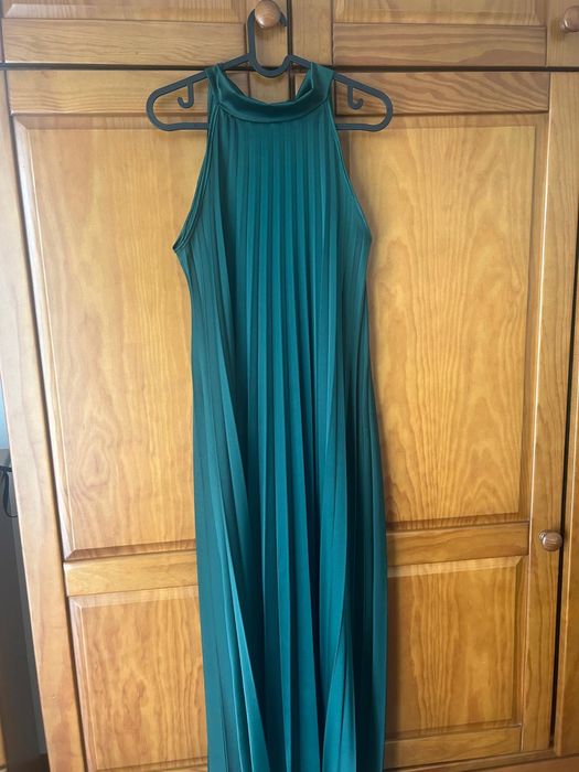 Vestido plissado