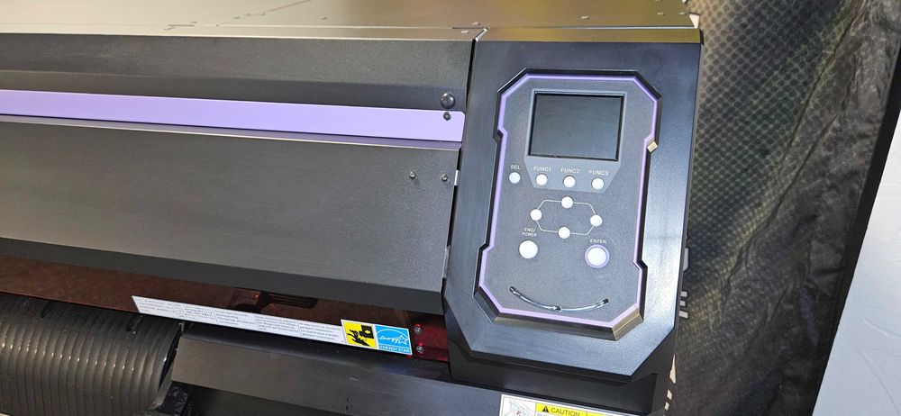 Ploter Mimaki UCJV 150-160 UV LED druk i cięcie, niski przebieg,12m gw