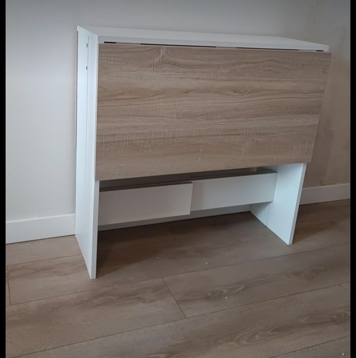 Mesa desdobrável com duas asas cozinha sala 103 x 76 x 73,5 cm - NOVA