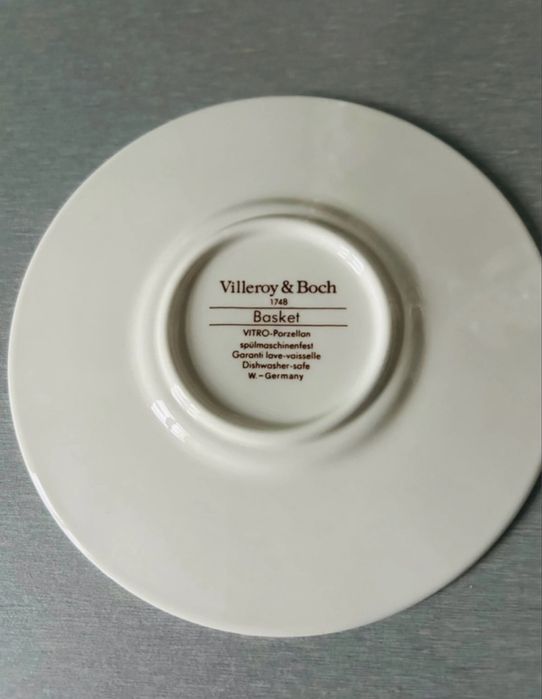 Filiżanka ze spodkiem Villeroy & Boch Basket