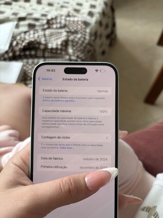 Iphone 16plus Branco NOVO