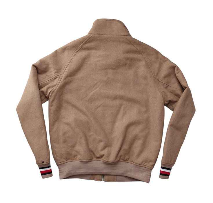 Tommy Hilfiger nowa kurtka męska bomber wełna Manteco Italy r. M