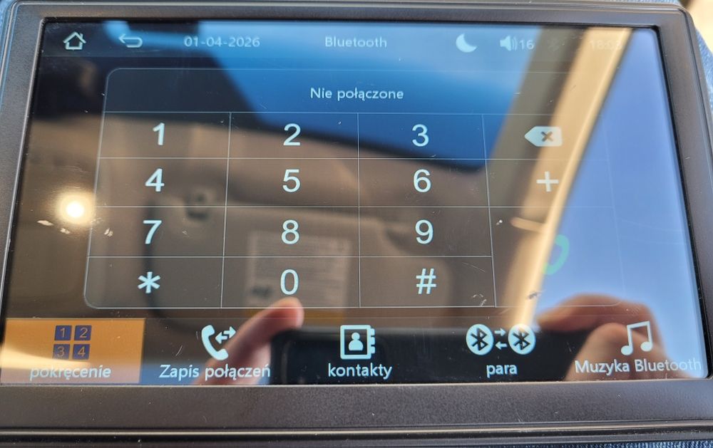 Transmiter, radio, android auto, nawigacją GPS